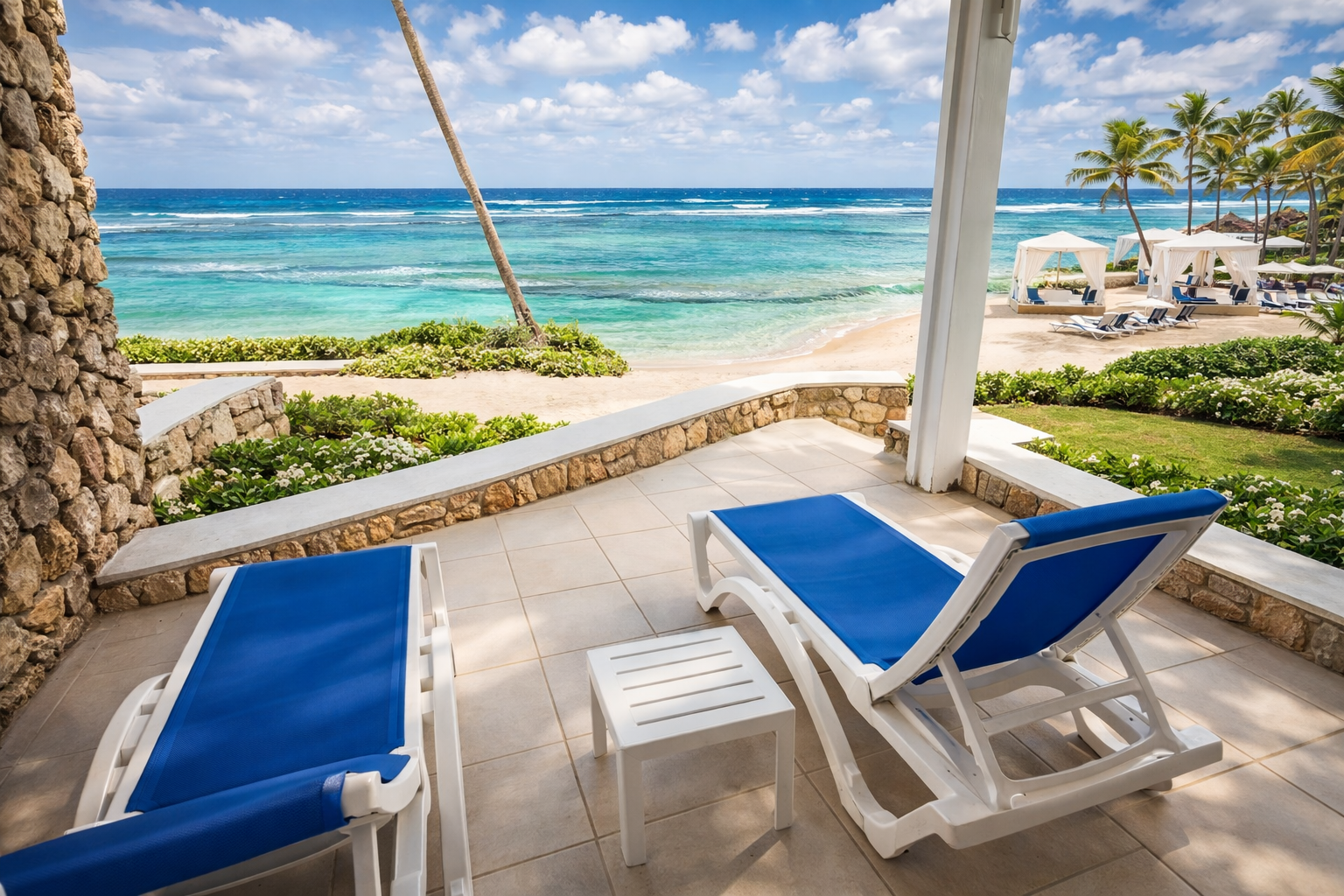 Room view at Palms Resort & Beach, St. Croix