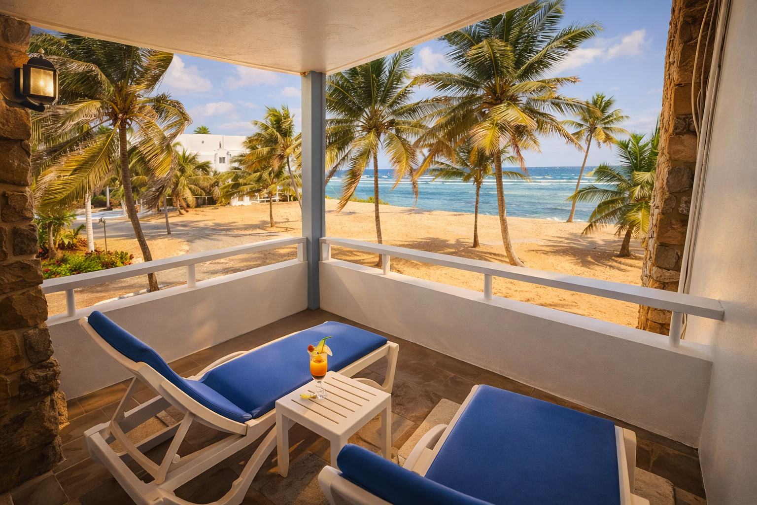 Room with ocean or garden view, Palms Resort & Beach